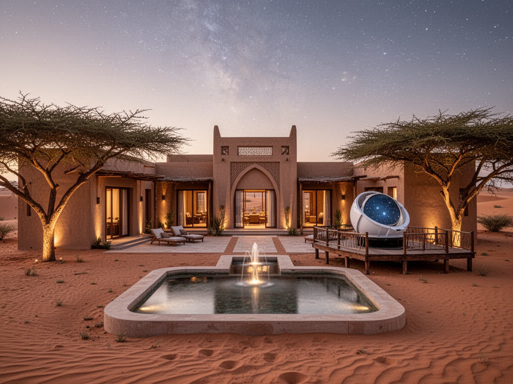 Desert Oasis Eco-Lodge